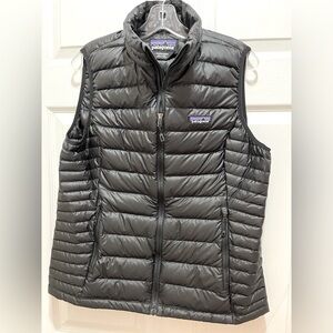 Patagonia Women’s Black Down Sweater Vest - Size Large